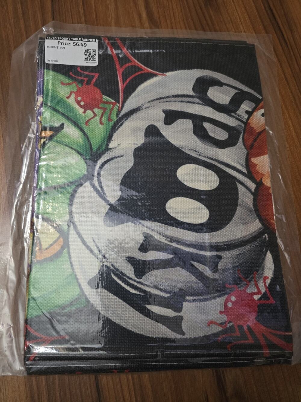 Halloween Table Runner 13x90 S10